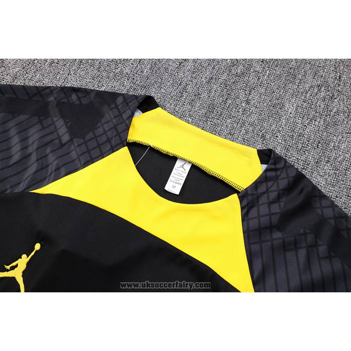Tracksuit Paris Saint-Germain Jordan Short Sleeve 2023-2024 Black - Shorts